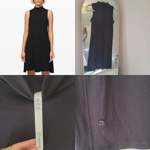 Lululemon knit dress, Small, black